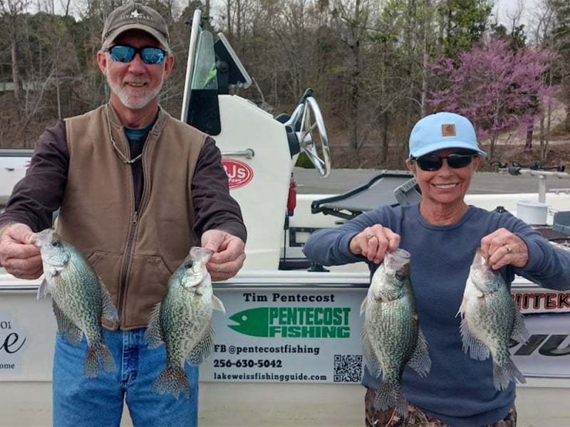 Lake Weiss Crappie Fishing Guide | Pentecost-Fishing
