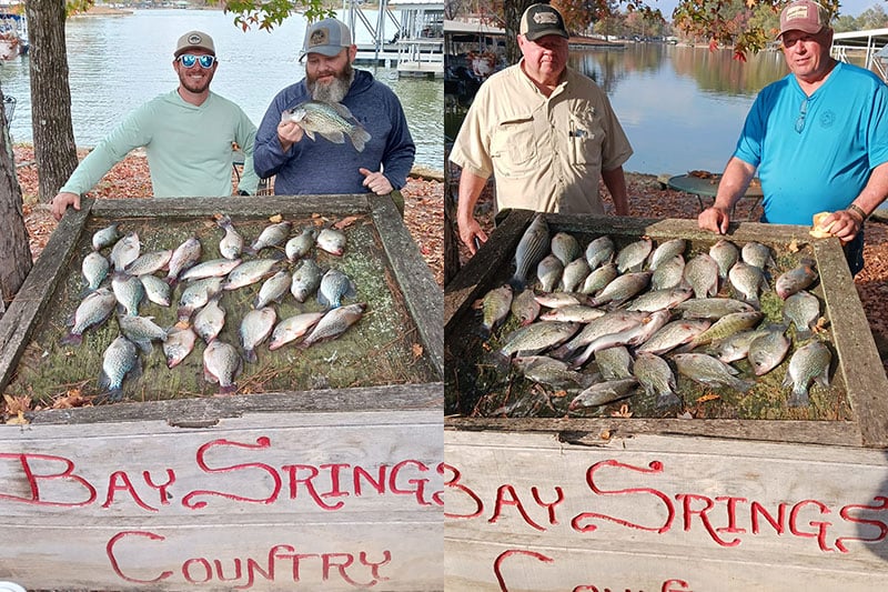 Lake Weiss Crappie Fishing Report | November 2023