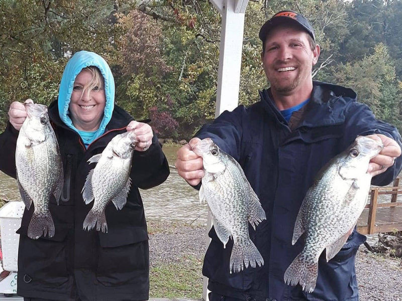 Pentecost Fishing Weiss Lake Alabama Crappie Fishing Guide